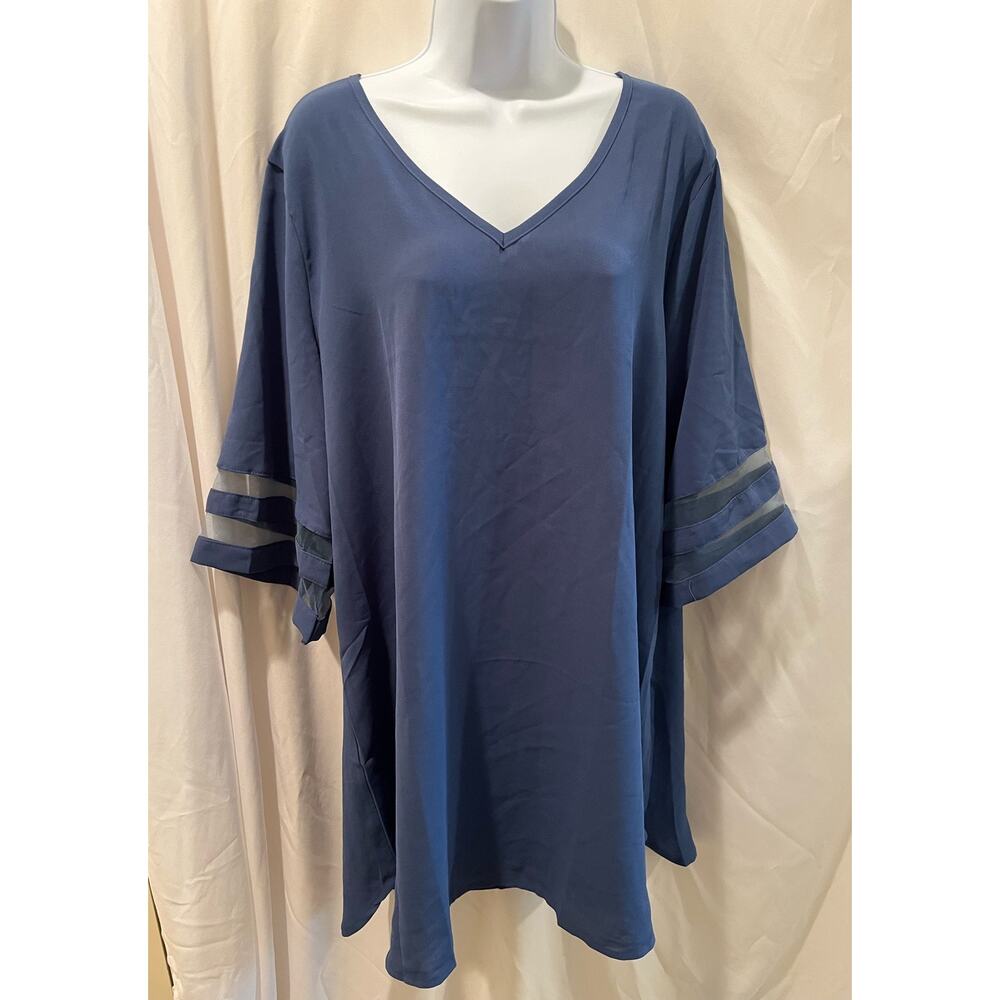 SimpleFun Blue Swimsuit Cover or Dress - Blue - NWT - Size XL